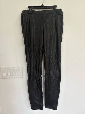 BLANKNYC Faux Leather Pants Black